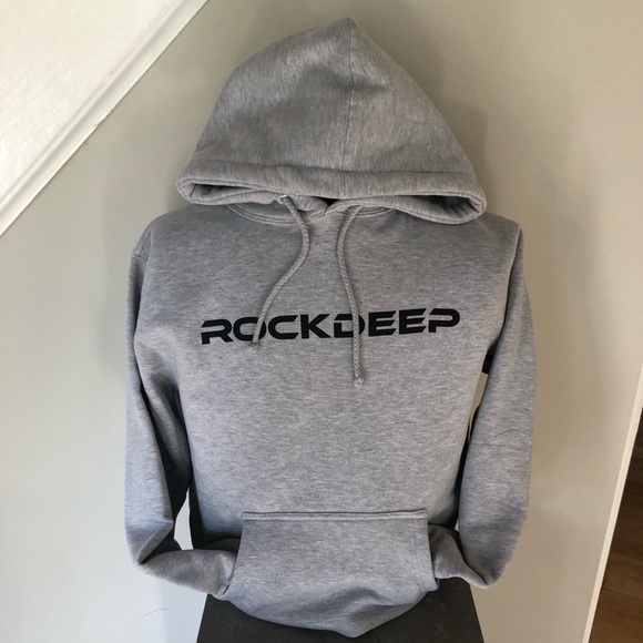 Heavyweight Hooded Drawstring Pullover Sweatshirt - Picture 2 of 4